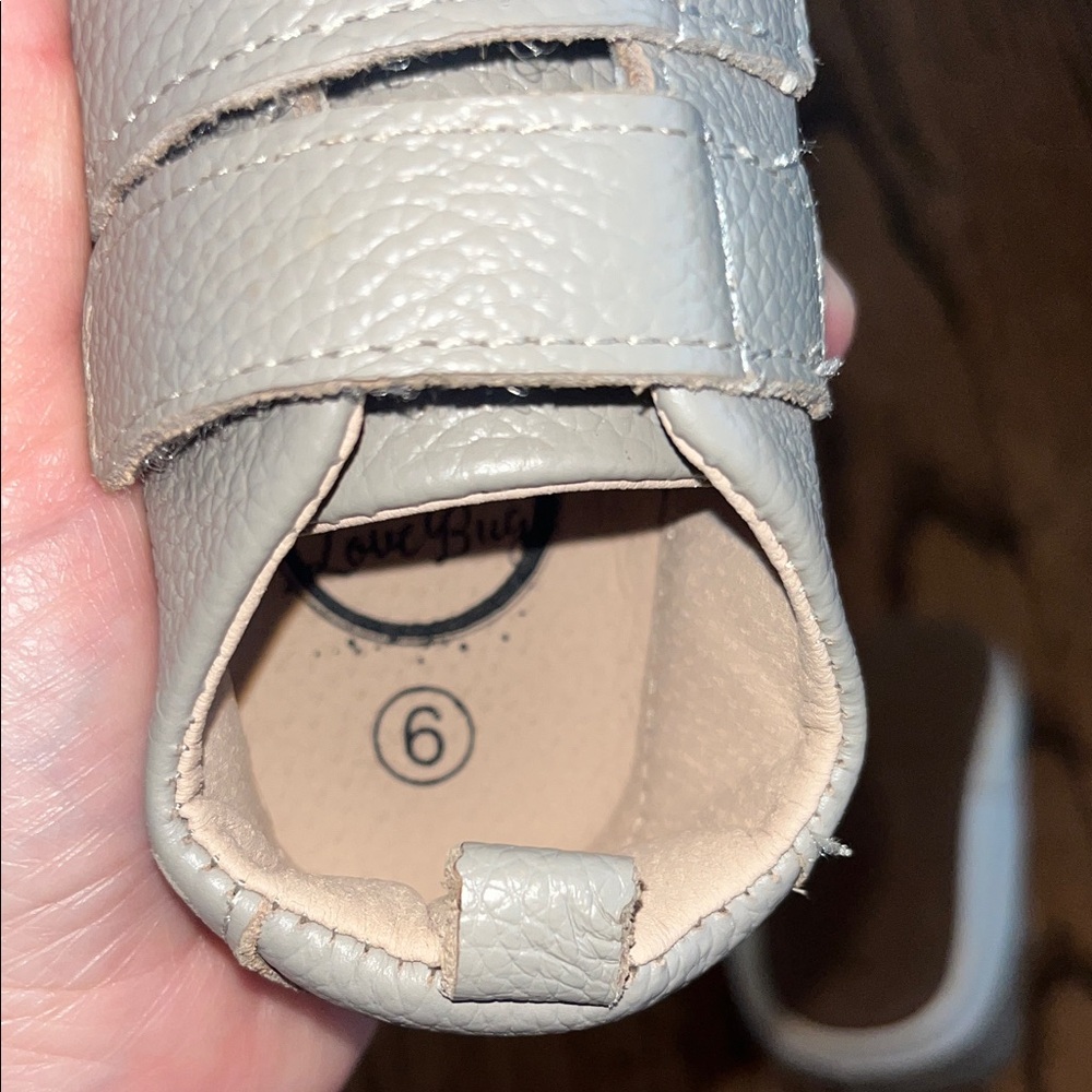 Kids Gray Shoes - Picture 4 of 4